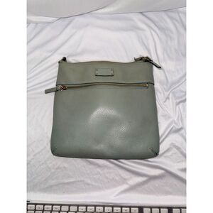 Kate Spade New York Mint Green Leather Crossbody Shoulder Bag Used